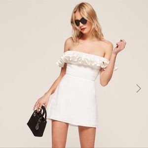 Reformation Coral Dress